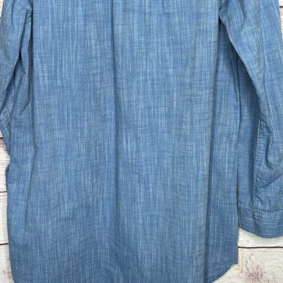 Seafolly Women's Basics Boyfriend Beach Cotton Shirt Cover Up Size Small - Picture 9 of 12
